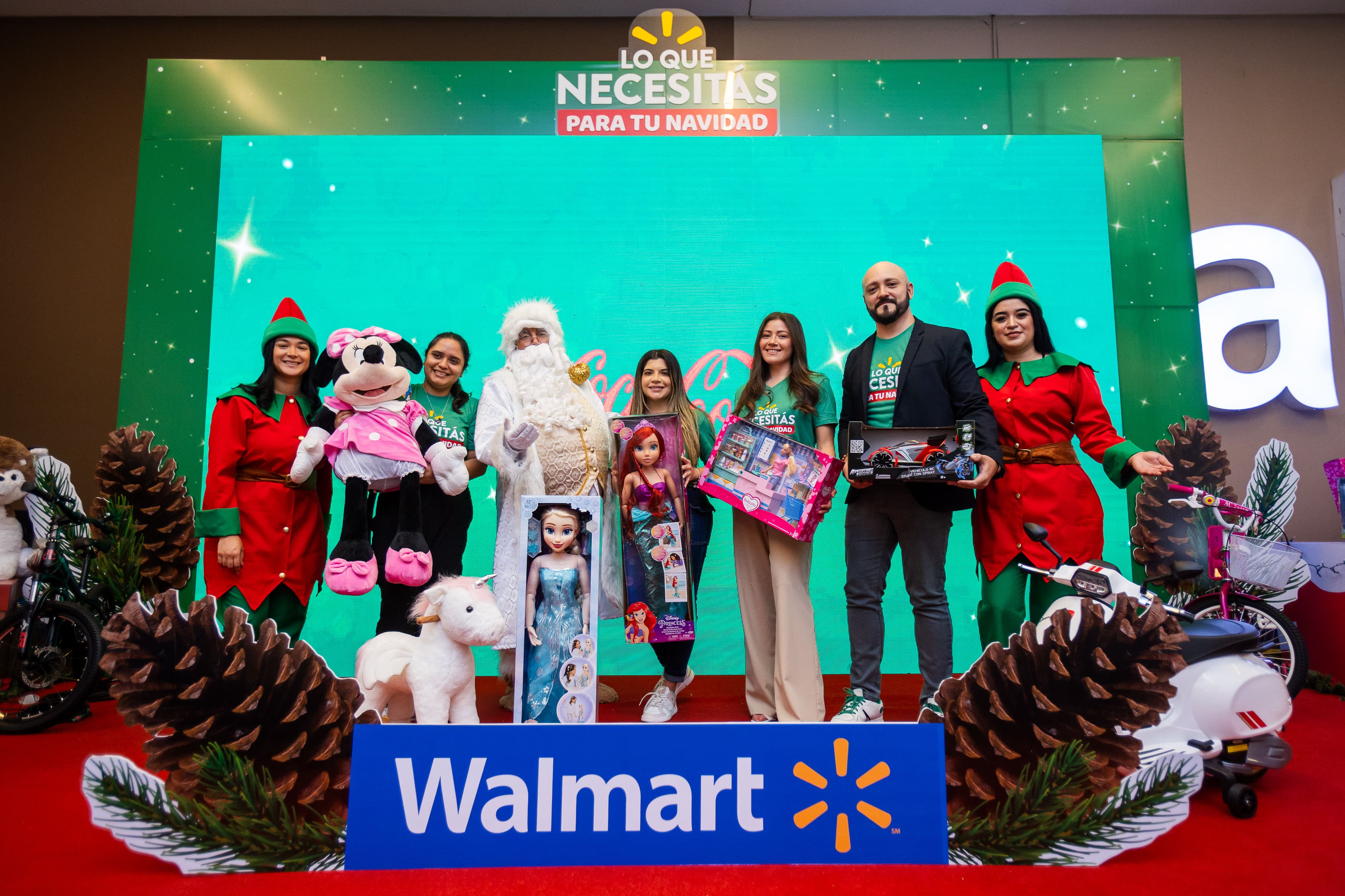 Walmart da la bienvenida a la temporada navideña con sorpresas para toda la familia